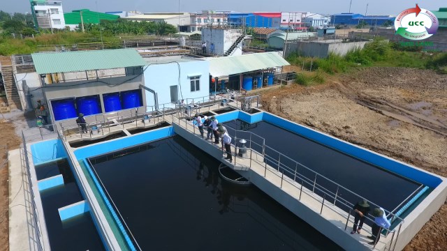 Cụm hóa lý trạm xử lý nước thải Hải Sơn